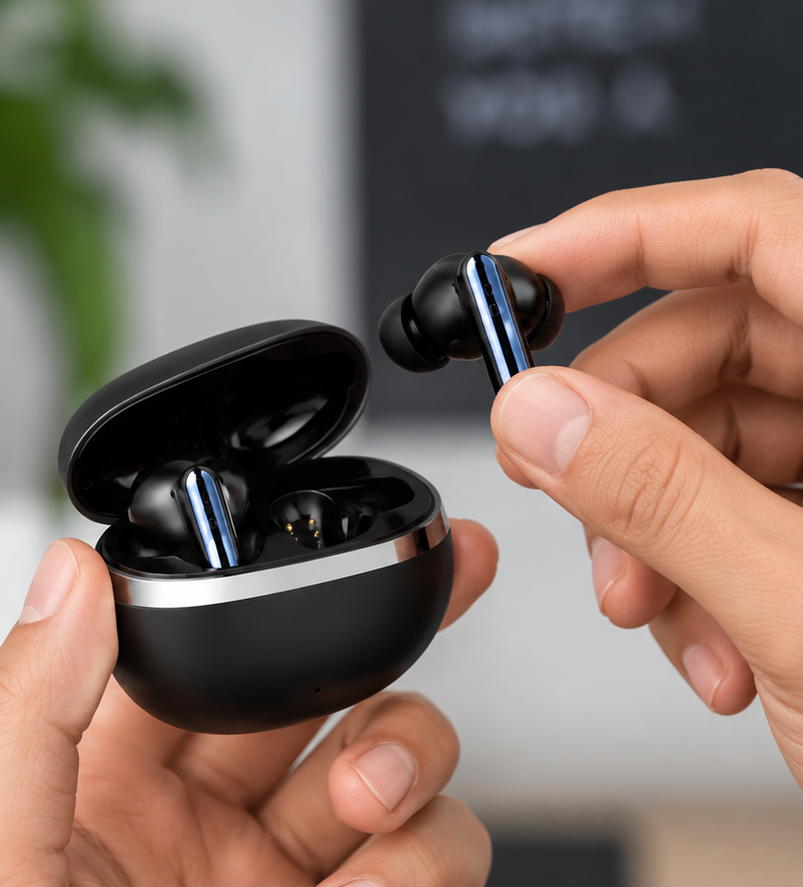 Bluetooth Sport Earphones Wireless Headphones with HiFi Audio and Clear Calls