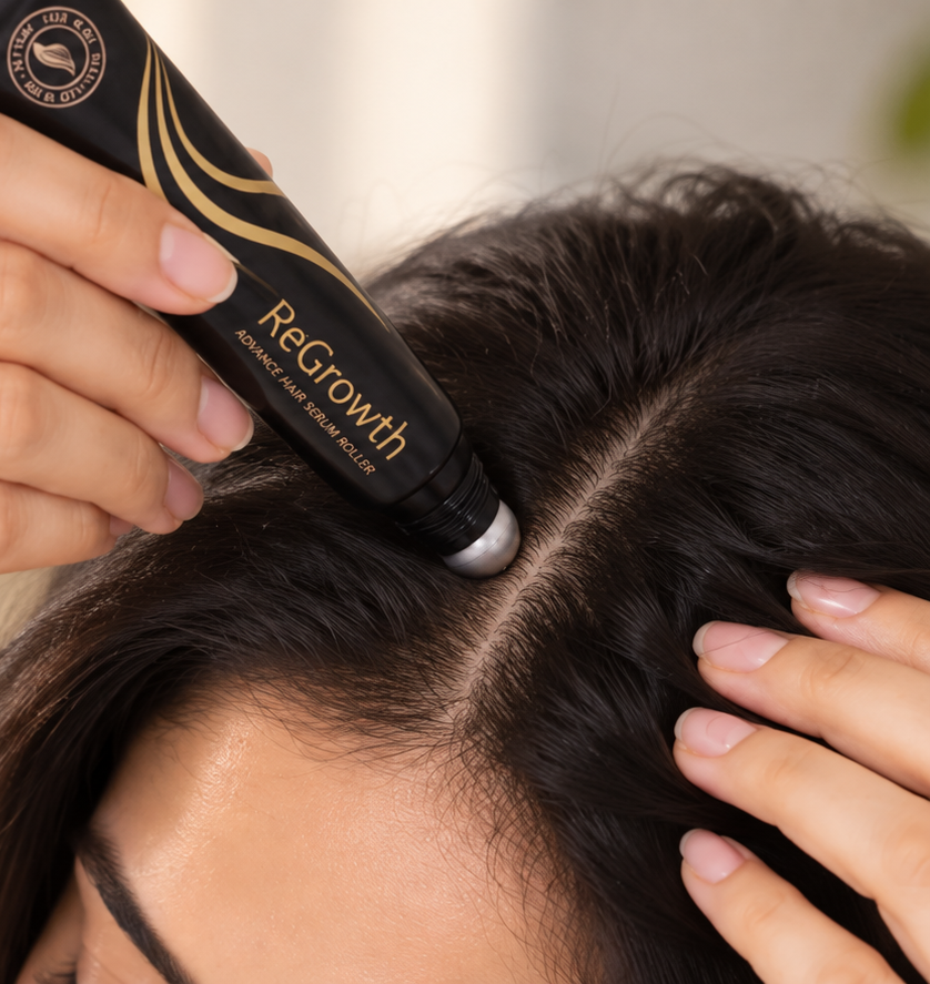 Regrowth Organic Hair Serum Roller