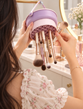3-in-1 Silicone Makeup Brush Cleaner Mat & Drying Rack