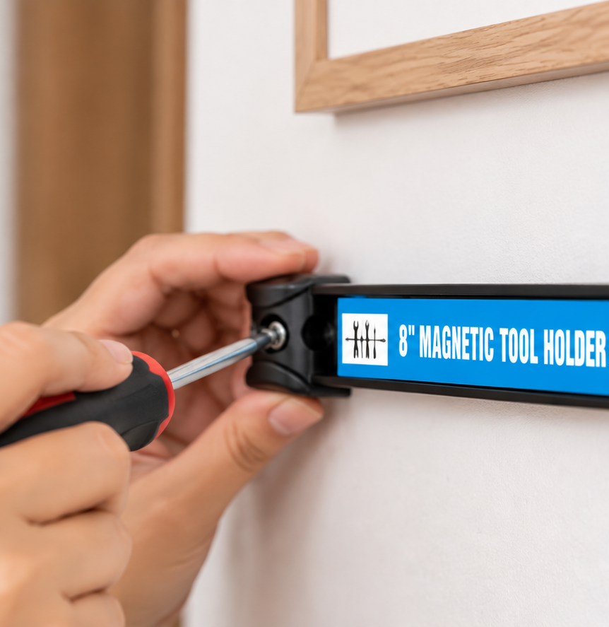 Magnetic Rack Tool Organizer