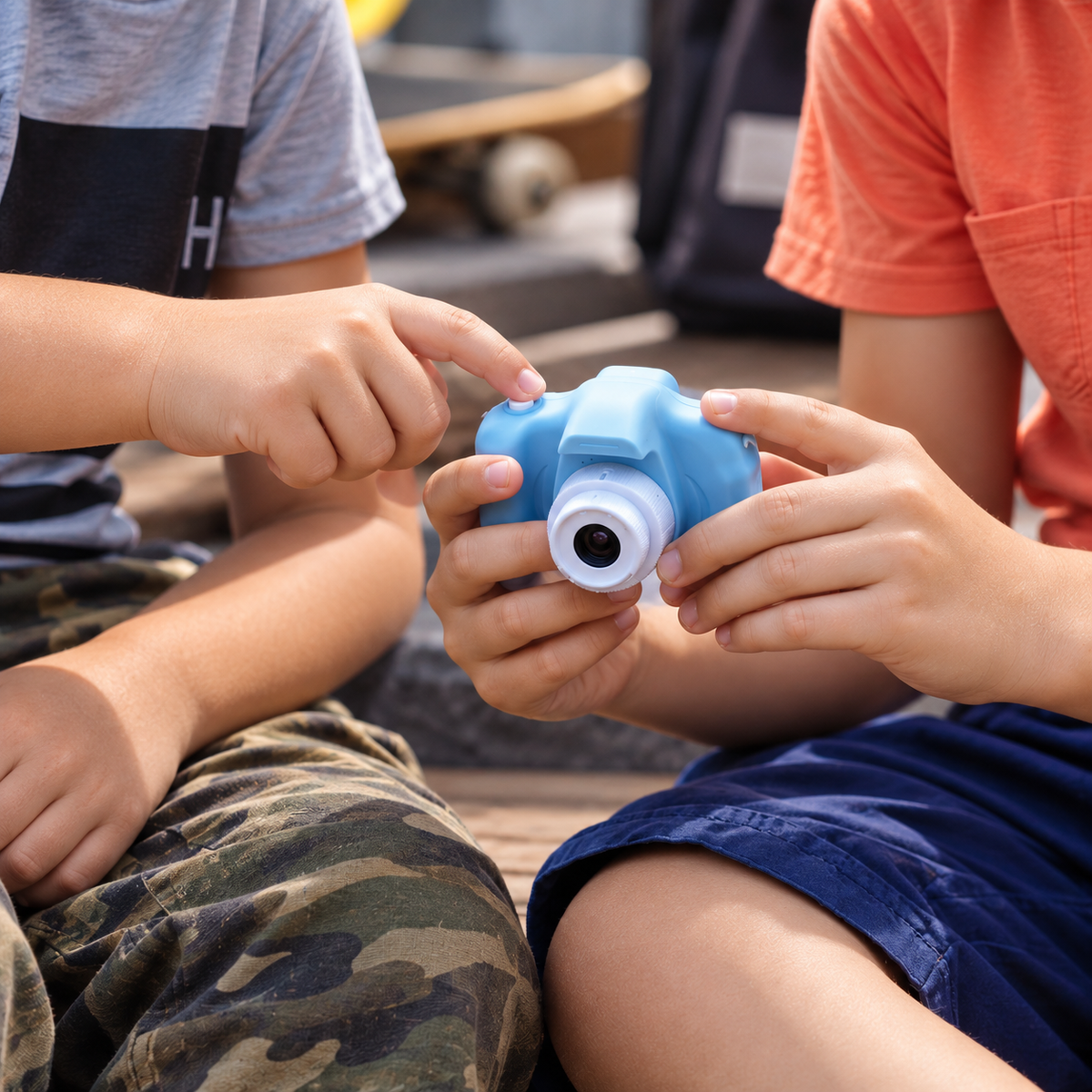 Shockproof Kids Camera - Durable Digital Photography Gift for Children