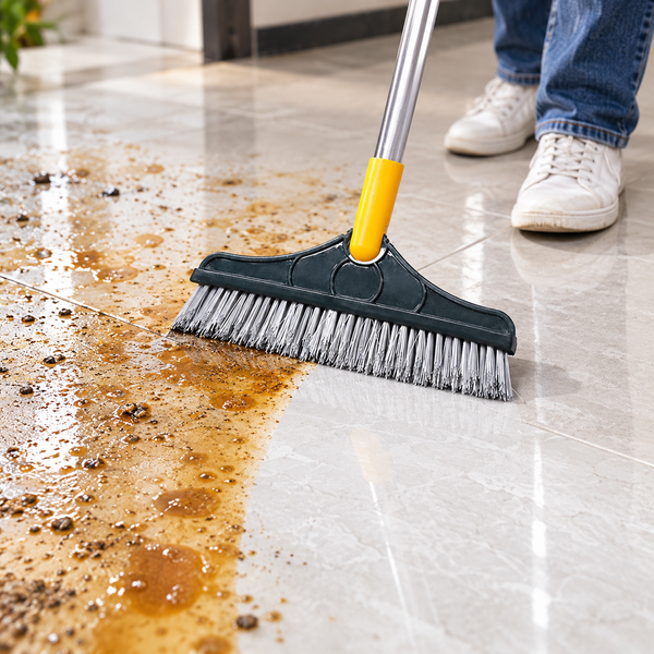 2 In 1 Floor Brush & Scraper