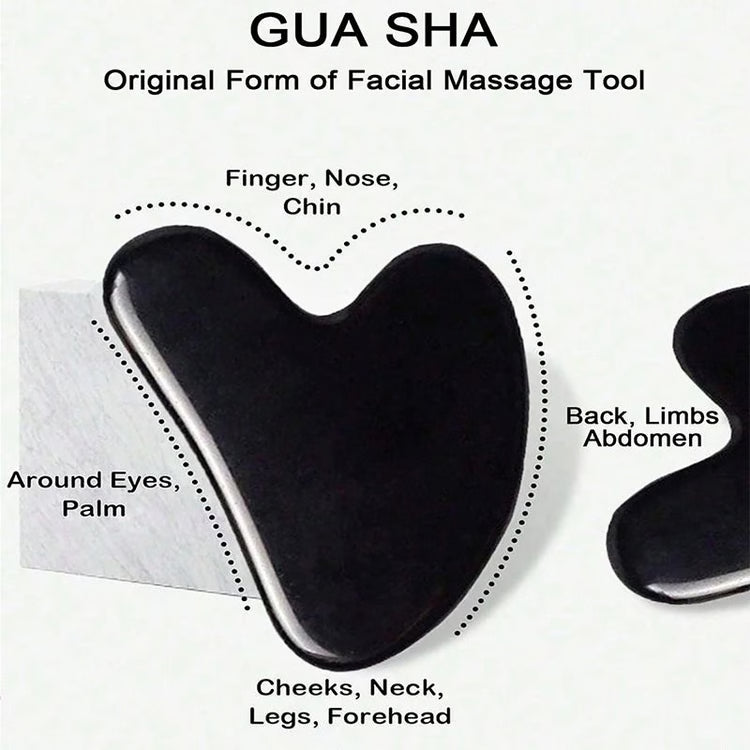 3-Piece Ice Facial Roller and Gua Sha Tool Set