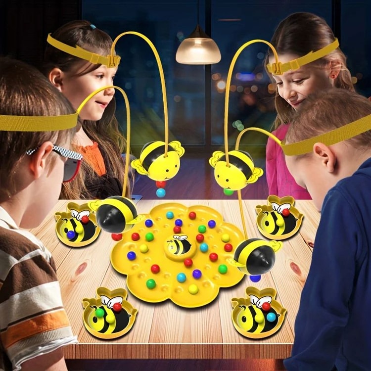 Little Bumblebee Magnetic Fishing Game Educational Puzzle Toy for Kids