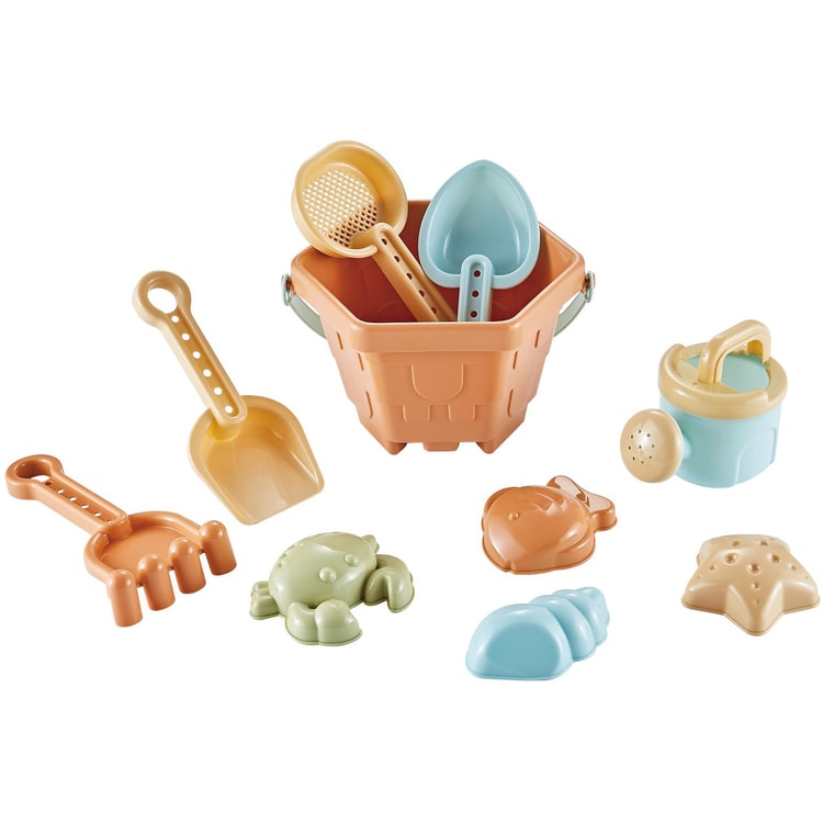 Baby Beach Toys Play Set for Kids Shovels Buckets and Water Play Tools for Outdoor Fun