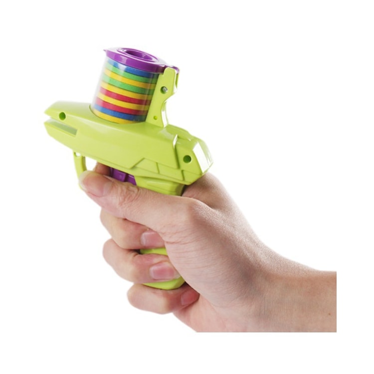 Kids Foam Disc Launcher Toy Set for Outdoor Play and Parent Child Fun