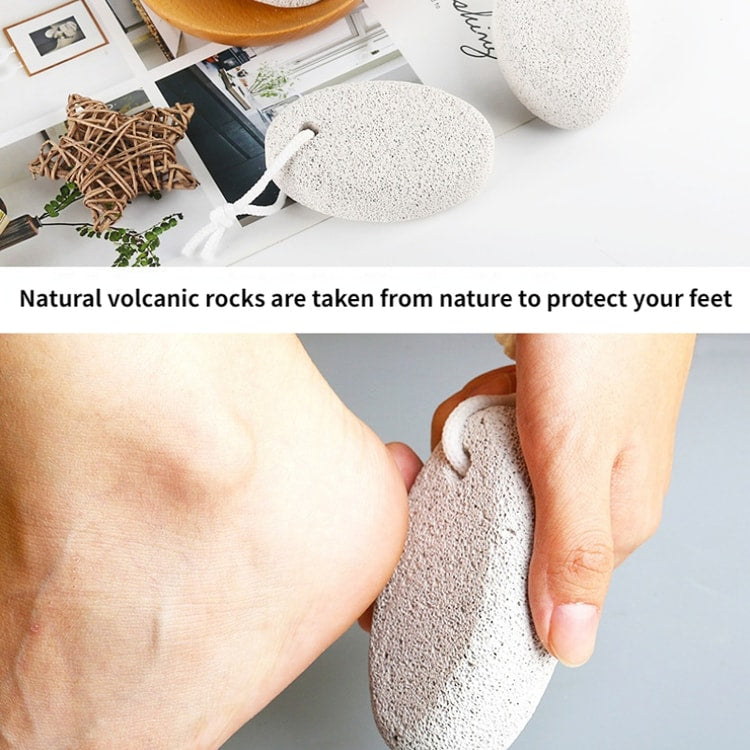 Natural Pumice Stone Foot Scrubber for Callus Remover and Smooth Skin Care
