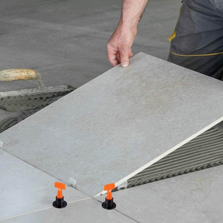 Reusable Tile Leveling System