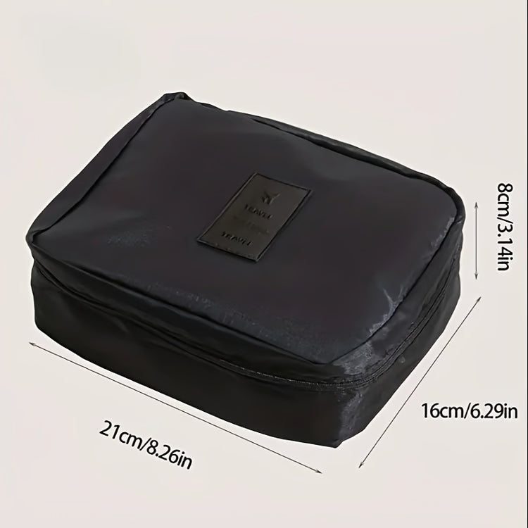 Large Capacity Travel Toiletry Bag & Makeup Organizer Pouch