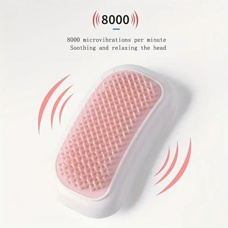 Portable Electric Vibrating Scalp Massager Brush
