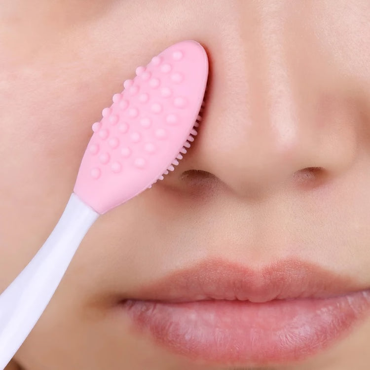 Silicone Face Scrubber Facial Cleansing Brush with Replacement Head