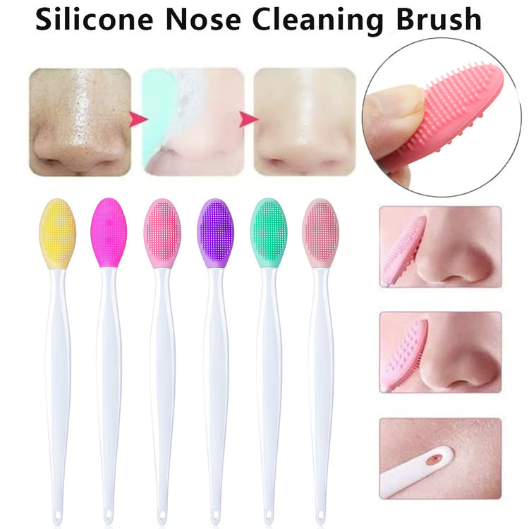 Silicone Face Scrubber Facial Cleansing Brush with Replacement Head