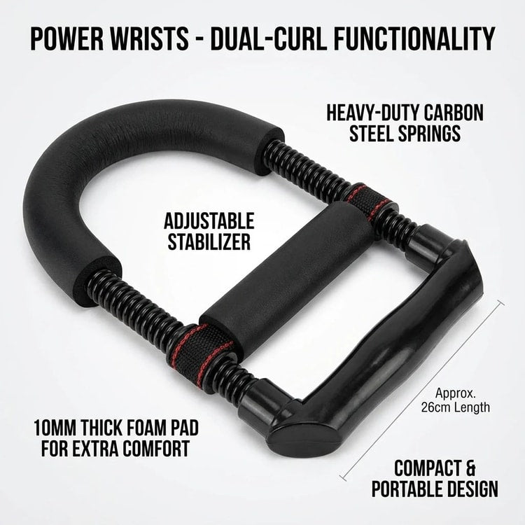 Adjustable Hand Gripper Forearm and Wrist Strengthener for Home and Gym