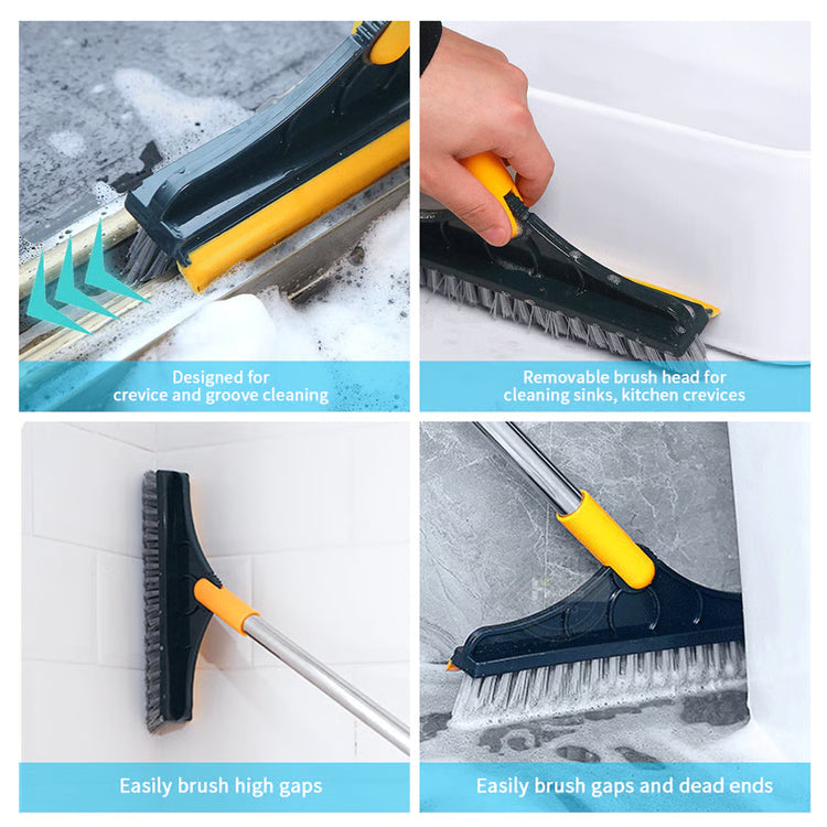 2 In 1 Floor Brush & Scraper